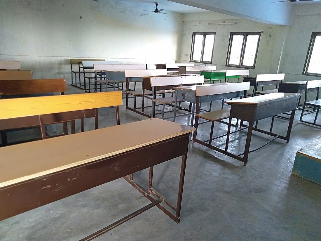 Leeres Klassenzimmer