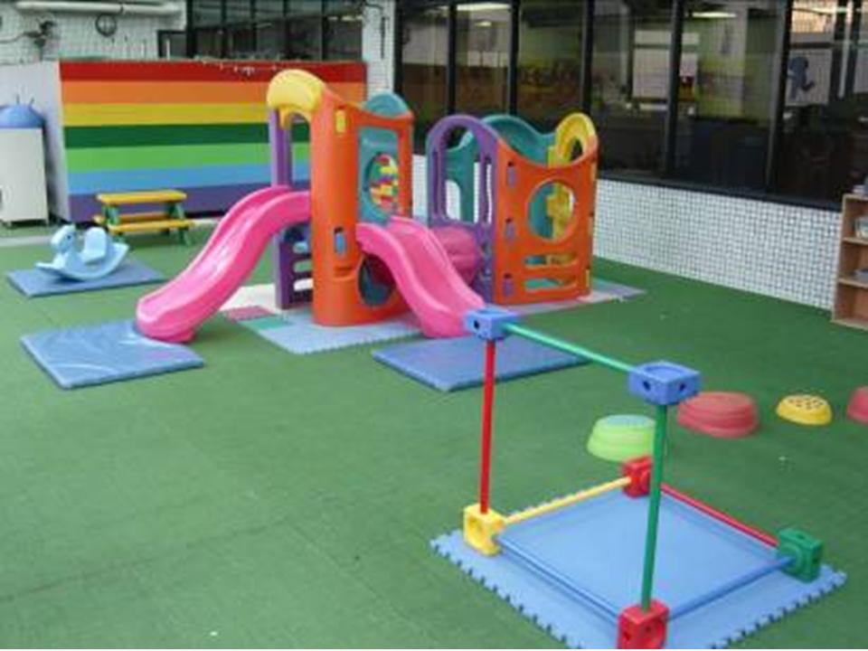 Innen-Spielbereich einer Kindertagesstätte, ohne Kinder